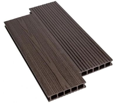 Террасная доска ДПК Praktik Optimum - Венге от производителя  Deckart (Россия) по цене 414 р