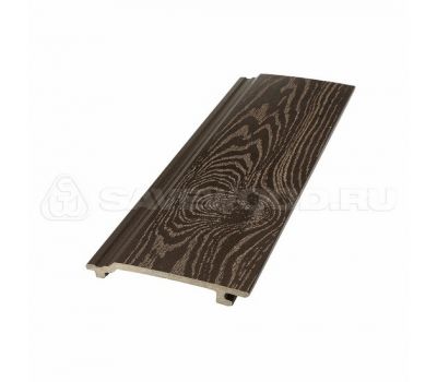 Cайдинг из ДПК SW Sorbus (T) Тангенциальный распил Темно-коричневый от производителя  Savewood по цене 430 р