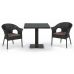 Комплект плетеной мебели из иск. ротанга T605SWT/Y79A-W53 Brown 2Pcs от производителя  Afina по цене 39 500 р